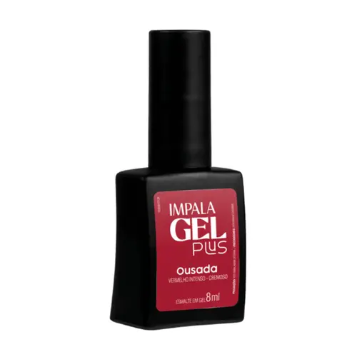 Esmalte em gel Impala Gel Plus Cremoso Ousada Com 8 ml