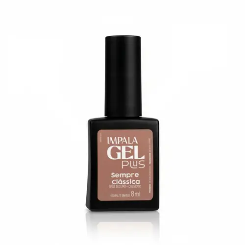 Esmalte em gel Impala Gel Plus Cremoso Sempre Clássica Com 8 ml