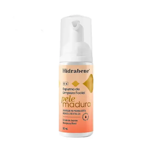 Espuma de Limpeza Suave Hidrabene Pele Madura Com 50 ml