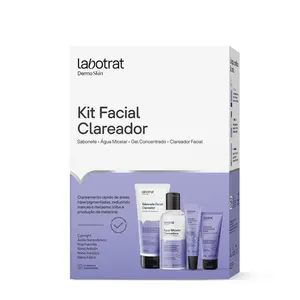 Kit Clareador Facial Labotrat Dermo Skin Com 4 unidades