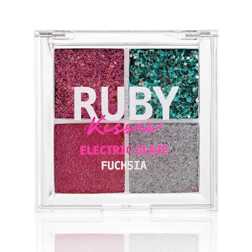 PALETA DE SOMBRAS RK GLITTER FUCHSIA
