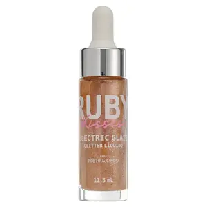 GLITTER LIQ RK BLUSH GOLD