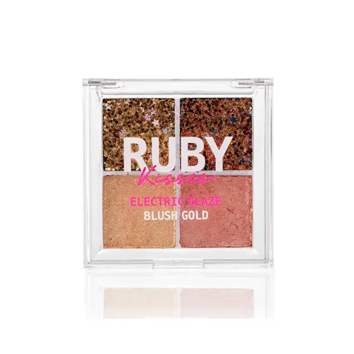 PALETA DE SOMBRAS RK GLITTER BLUSH GOLD
