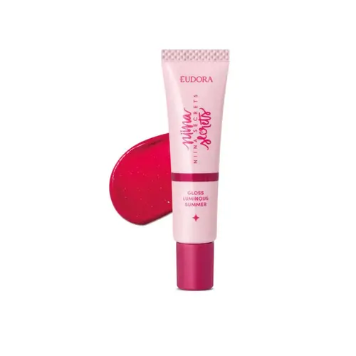 GLOSS LAB NIINA SECRETS LUMINOUS SUMMER VERMELHO 12ML