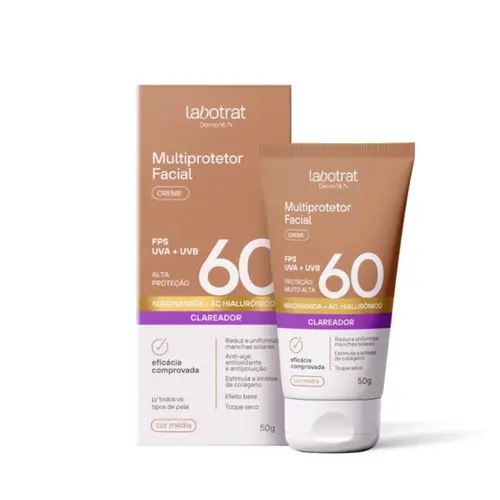 MULTIPROT FACIAL LABOTRAT BEGE CLARO FPS60 50G