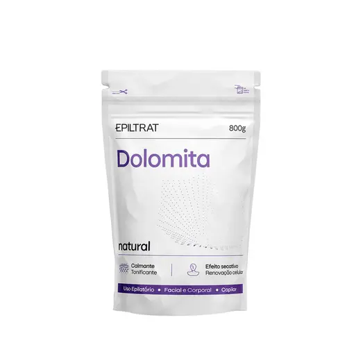 Dolomita cosmética Labotrat Pré Depilatória Com 800 g