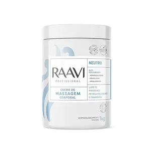 Creme de Massagem Raavi Neutro Com 1 kg