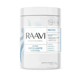Creme Esfoliante Corporal Raavi Neutro Com 1 kg