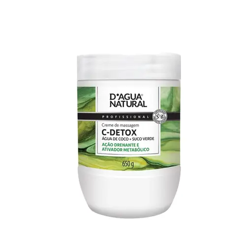 Creme de Massagem D'Água Natural C-Detox ROCHADEL Com 650 g