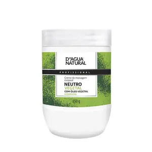CR MASSAGEM D AGUA NATURAL NEUTRO VEGETAL 650G