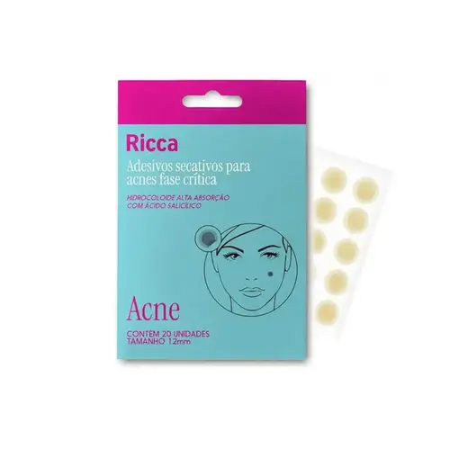 ADESIVOS SECATIVOS RICCA PARA ACNES FASE CRITICA