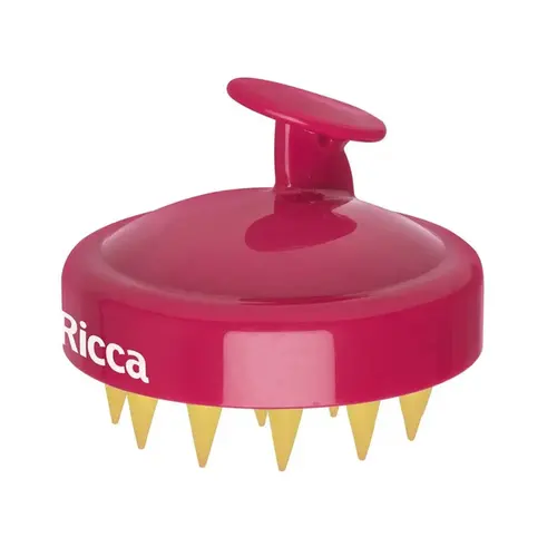 Escova Massageadora de couro cabeludo Ricca Scalp Brush Belliz Massageadora e Limpeza profunda Com 1 unidades