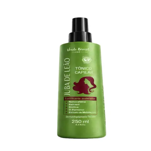 TONICO CAPILAR VERDE BRASIL JUBA DE LEAO 250ML