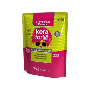 Creme para Pentear Skafe Kerafom Eu Amo Meus Cachos Refil Com 300g