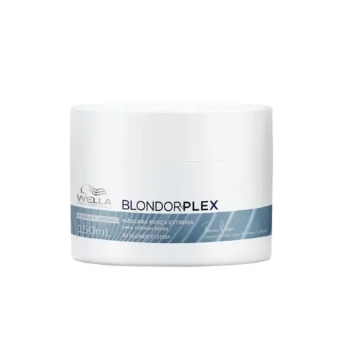 Máscara BlondorPlex Wella Professional Tratamento reconstrutor para Cabelos loiros Com 150 ml