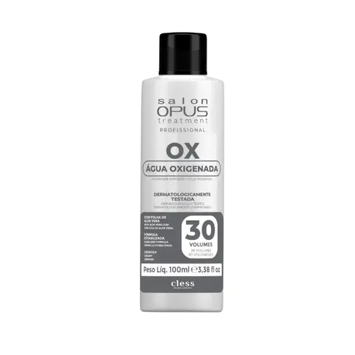 Água Oxigenada Salon Opus Cless 30 Volume Com 100 ml