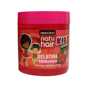 GELATINA KIDS NATUHAIR MORANGO 550g