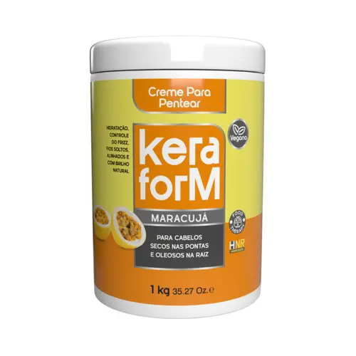 Creme para Pentear Skafe Keraform Maracujá Com 1 kg