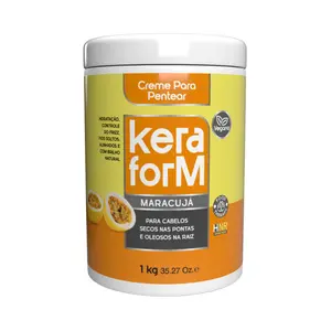 Creme para Pentear Skafe Keraform Maracujá Com 1 kg
