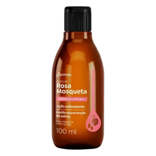 OLEO ROSA MOSQUETA PURO FARMAX 100ML