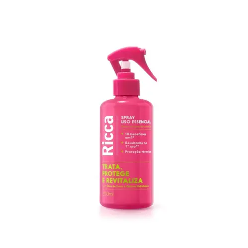 Spray Ricca Uso Essencial Com 250 ml