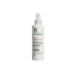 Tônico Capilar Gllendex Detox e Crescimento Com 120 ml