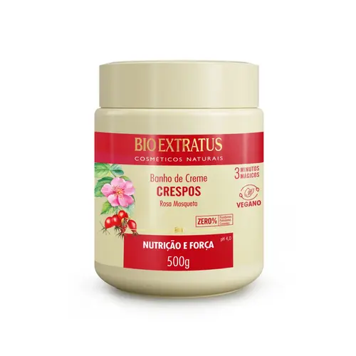 Banho de Creme Bio Extratus Crespos Com 500 g