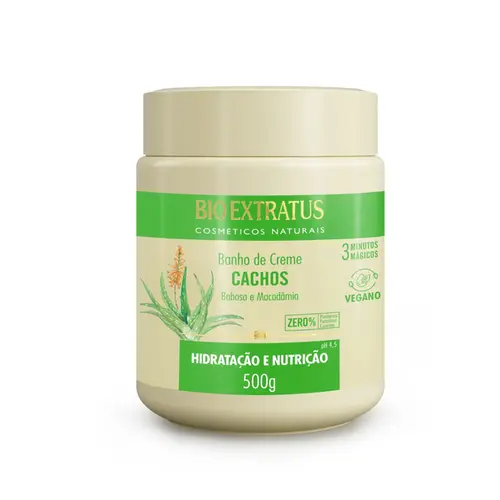 Banho de Creme Bio Extratus Cachos Com 500 g