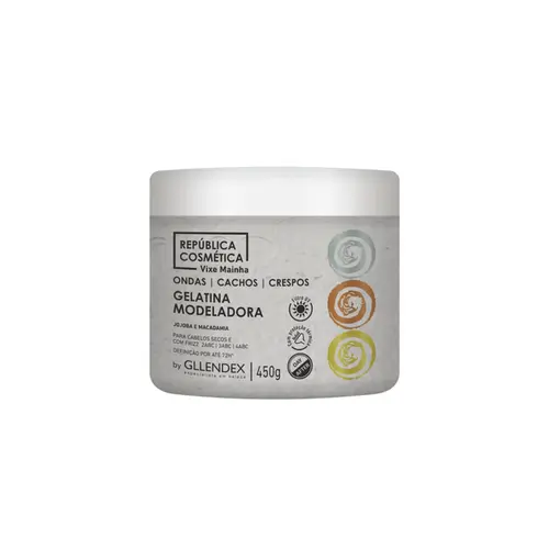 Gelatina Modeladora Vixe Mainha Gllendex Com 450 g