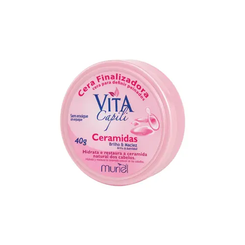 Cera finalizadora Muriel Vita Capili ceramidas Com 40 g