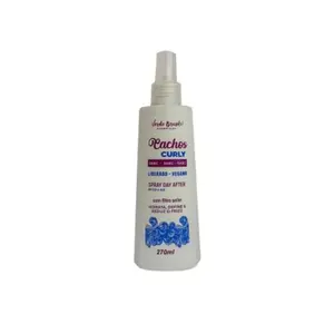 Spray para Cachos Verde Brasil After Cachos Curly Com 270 ml
