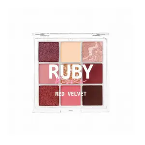 PALETA DE SOMBRAS RUBY KISSES RED VELVET