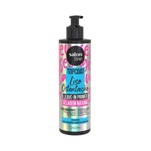 SERUM LEAVE IN SALON LINE MEU LISO OSTENT TOP COAT 240ML