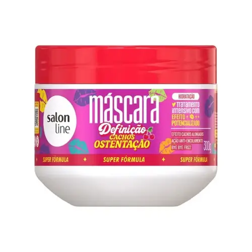 MASC SALON LINE DEFINIÇÃO CACHOS SUSTENTAÇÃO 300G