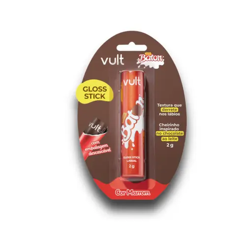 BATON GLOSS VULT STICK MARROM 2G