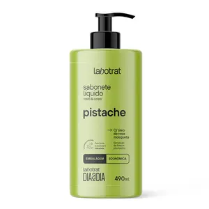 Sabonete Líquido Labotrat PISTACHE DIA A DIA Com 490 ml