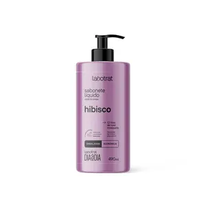 Sabonete Líquido Labotrat hibisco dia a dia Com 490 ml