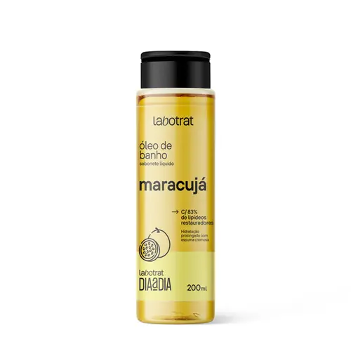 Sabonete Líquido óleo de Banho Labotrat Maracujá Dia a Dia Com 200 ml