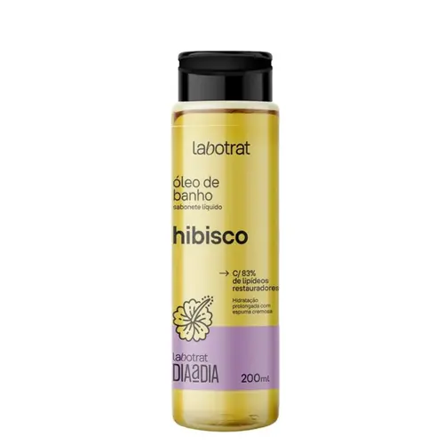 Sabonete Líquido óleo de Banho Labotrat hibisco Dia a Dia Com 200 ml