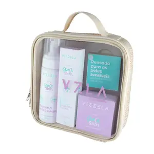 Kit de cuidados para peles sensíveis Vizzela Linha Sense Skin Com 1 unidades