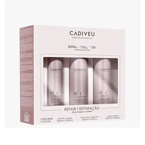 Kit de Tratamento Capilar Cadiveu Professional Repair Solution 3 produtos Com 3 unidades
