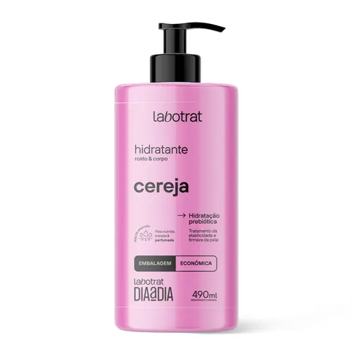 Hidratante Facial Labotrat Dia a Dia Cereja Com 490 ml