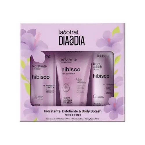 Kit Dia a Dia Labotrat Hibisco Com 3 unidades
