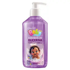 SAB LIQ GLICERINADO BABY MURIEL LAVANDA C/ VALVULA 250ML