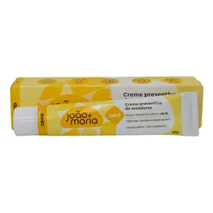 Creme para assaduras João e Maria bege 40g