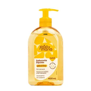 SAB LIQ JOAO E MARIA BABY GLICERINA 400ML
