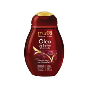 OLEO DE BANHO MURIEL CEREJA COM COLAGENO 230ML