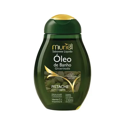 OLEO DE BANHO MURIEL PISTACHE COM COLAGENO 230