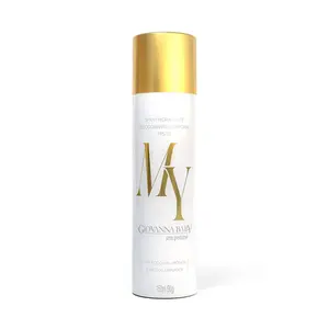 Spray Hidratante Desodorante Corporal Aerossol FPS10 Sem Perfume Giovanna Baby Enriquecido com Ácido Hialurônico e Efeit