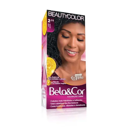 KIT COLOR BEUTY COLOR 2.11 PRETO AZULADO